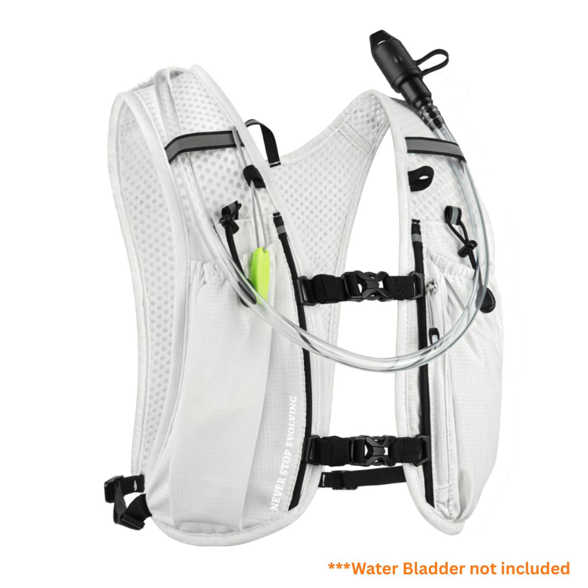 Endurance Hydration Pack – Lightweight Riding, Cycling & Running Vest - White