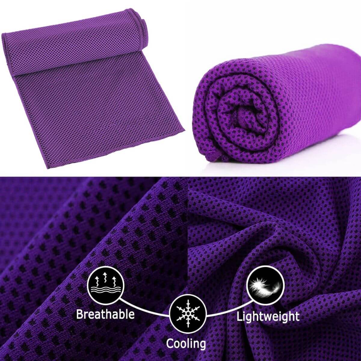 Breezer Cooling Towel - Purple