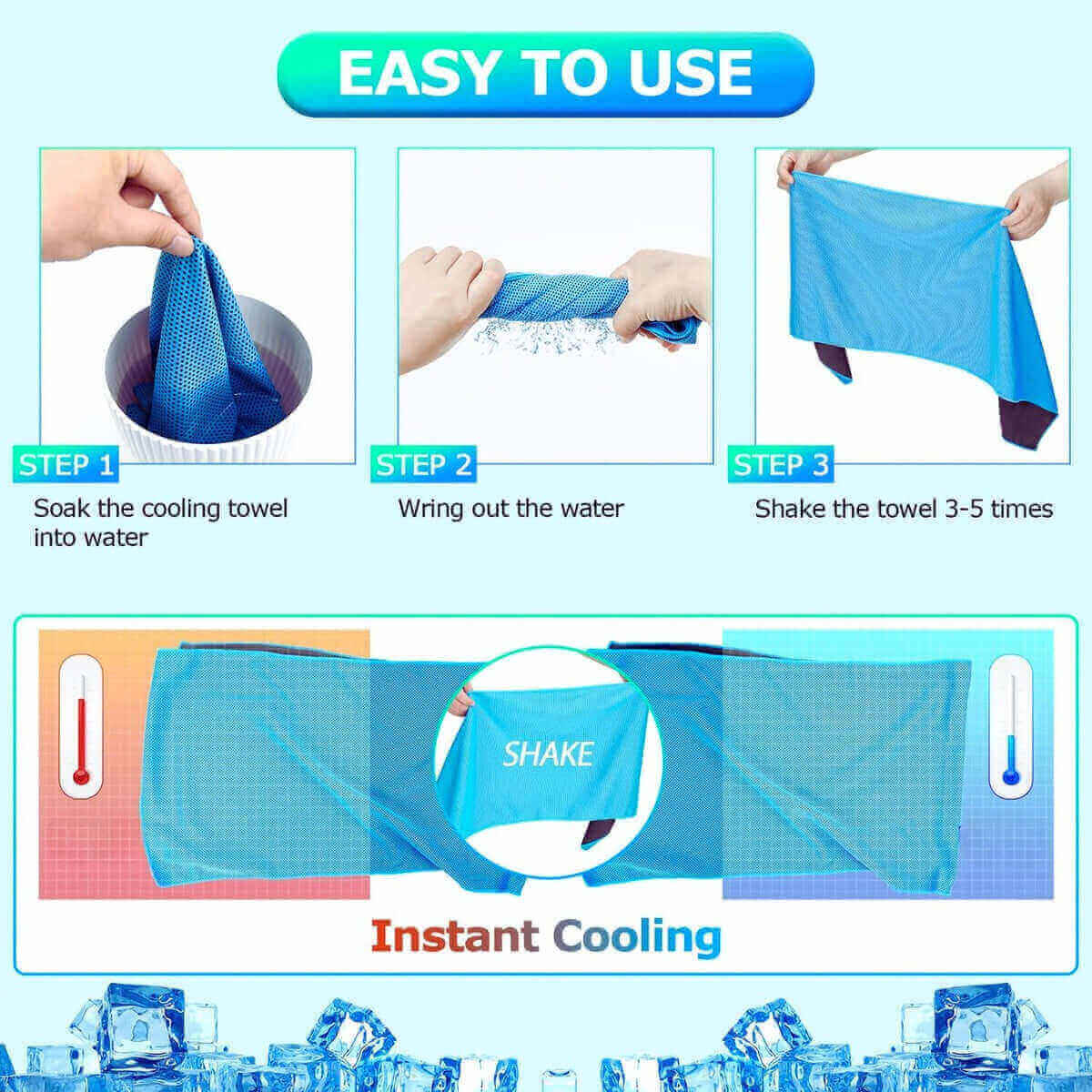 Breezer Cooling Towel - Purple