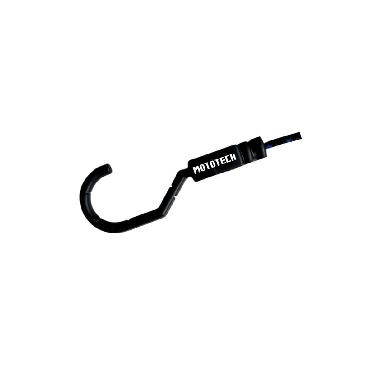 FlatGrip Bungee Tie Down System - 38" / 96cm - Black hook detail, showcasing sturdy design for secure gear holding.