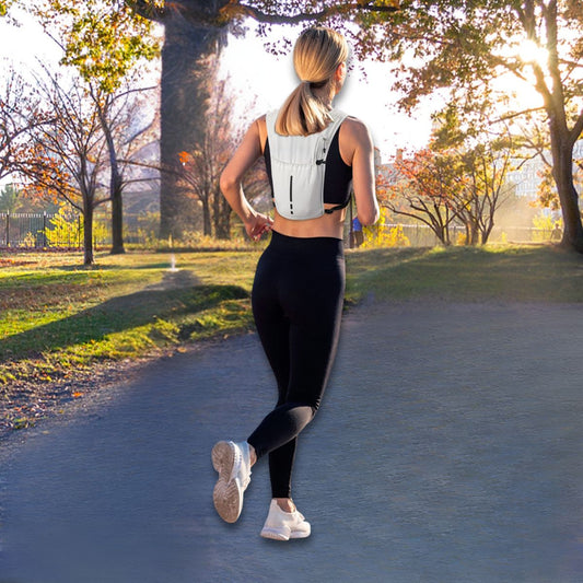 Endurance Hydration Pack – Lightweight Riding, Cycling & Running Vest - White