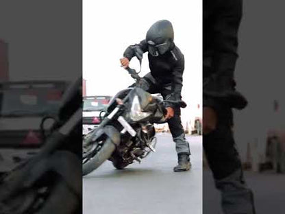 Scrambler Air Motorcycle Riding Jacket v2 - Black - Level 2