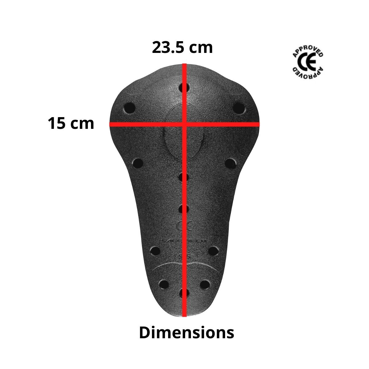 Safetech Armour Insert - Level 2 - Elbow / Knee - One Pair - 2