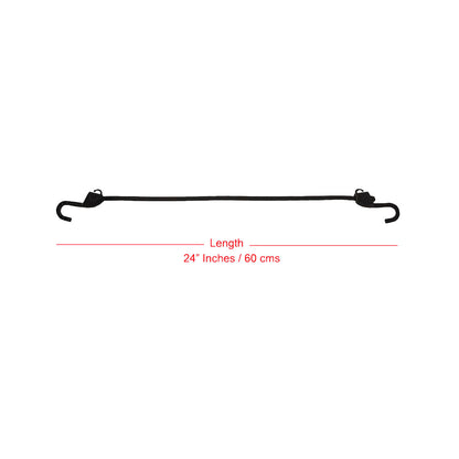 Grappler Bungee Tie-Down - 24 inches - 8mm - Pack of 2 3