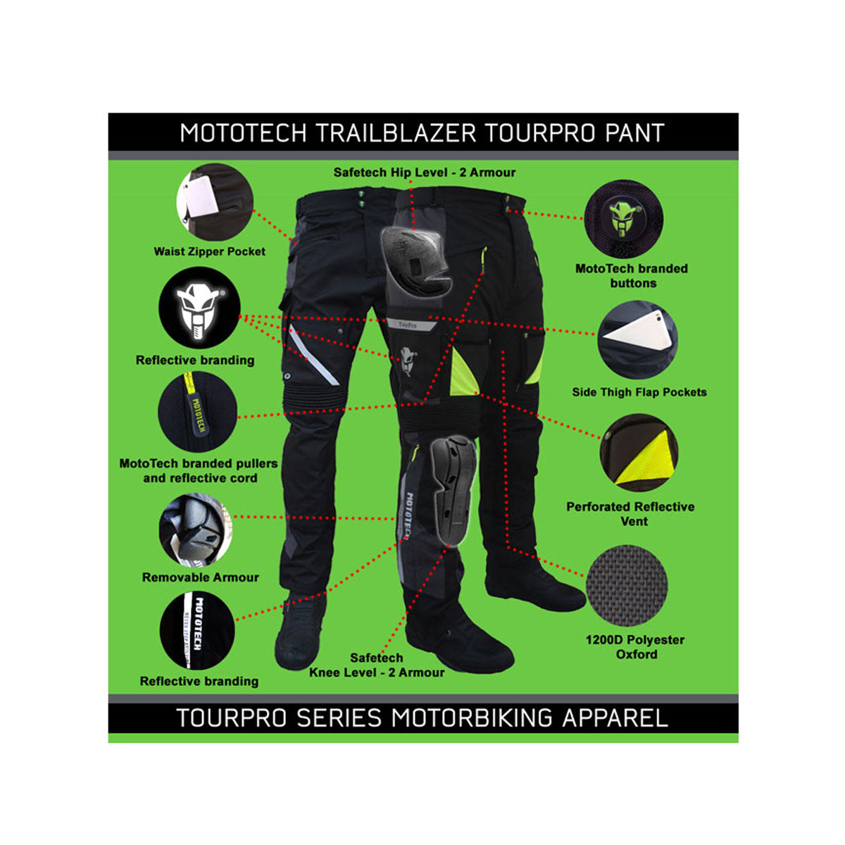 Trailblazer TourPro Riding Pant v2.0 - Level 2 10