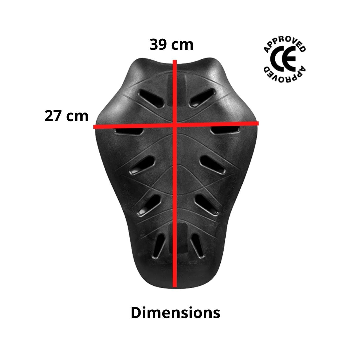 MOTOTECH Safetech Back Armour Insert - Level 2