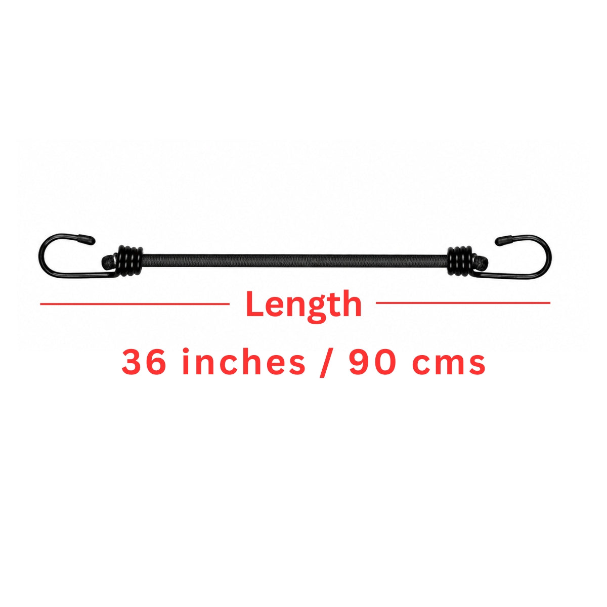 Root Bungee Cord Tie-down - 3 feet | 36" | 90cms - 8mm