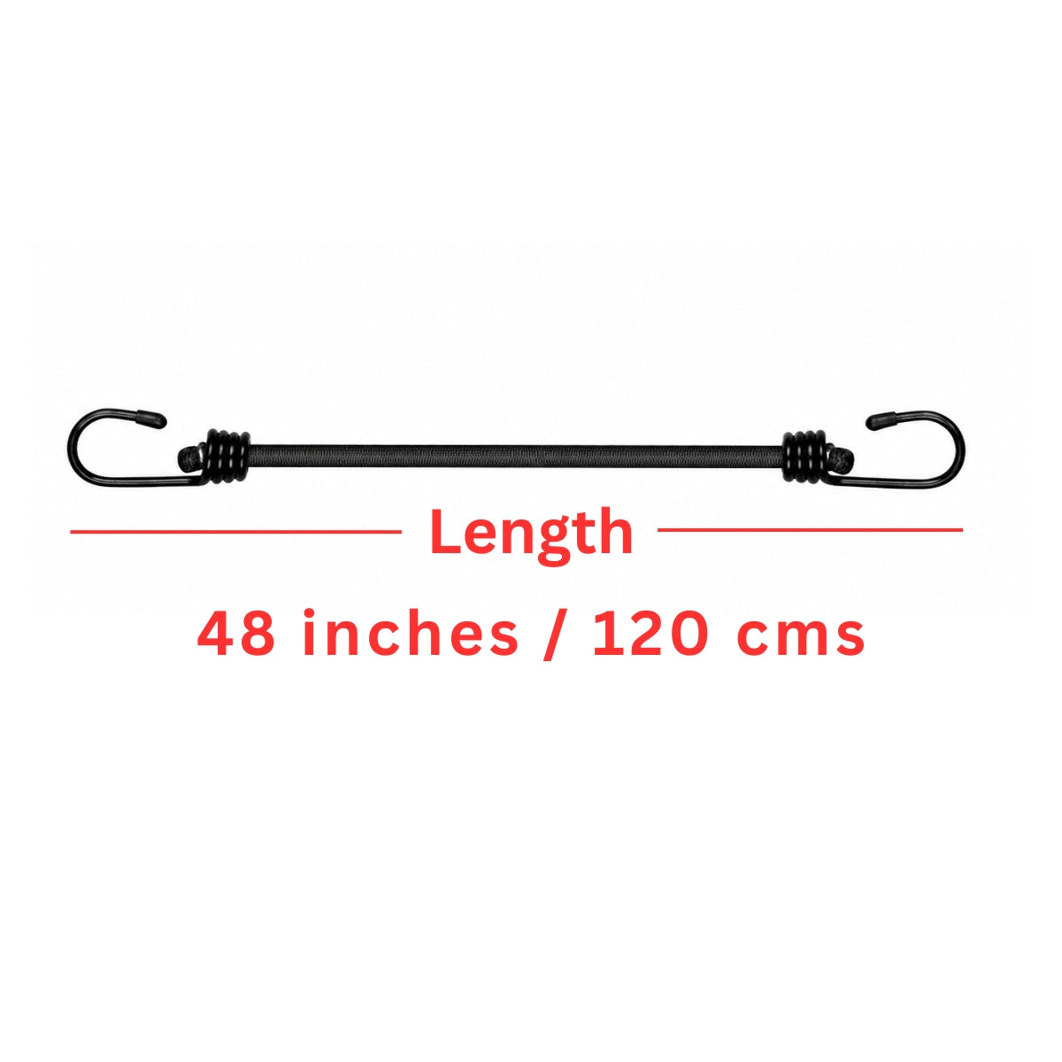 Root Bungee Cord Tie-down - 4 feet | 48" | 120cms - 8mm