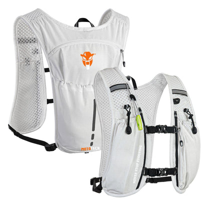 Endurance Hydration Pack – Lightweight Riding, Cycling & Running Vest - White