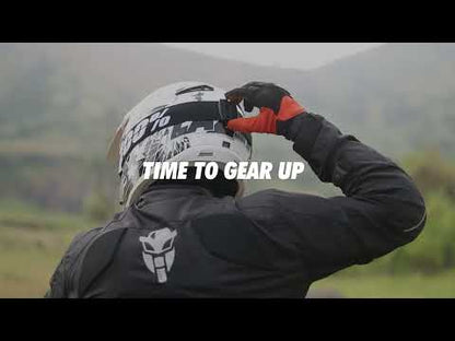 Reflex Air Flo Dual-Sport Motorcycle Riding Gloves - Grey
