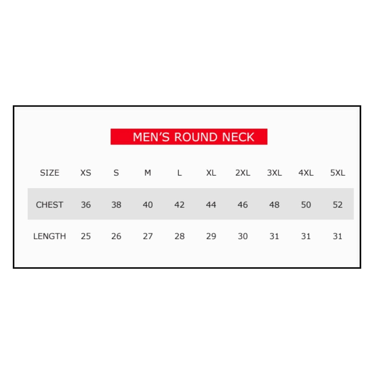 Men's Round Neck T-Shirt - Green Melange 4
