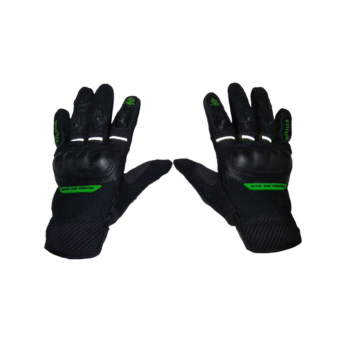 Urbane - Short Carbon Motorcycle Gloves 8